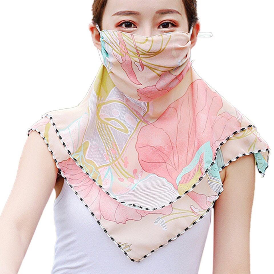 Khẩu Trang Vải Voan Chống Nắng Đa Năng Khăn Đa Năng | BigBuy360 - bigbuy360.vn