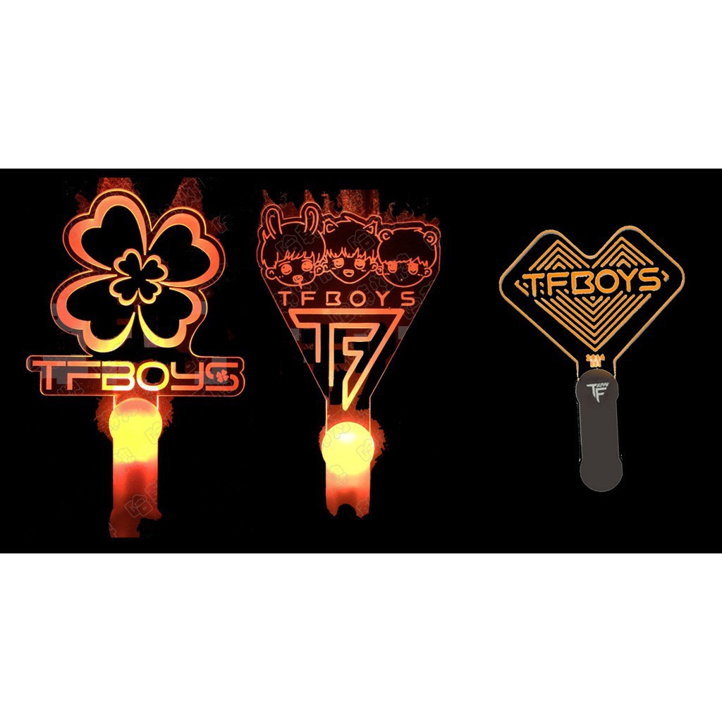 [Mã LIFEBOOK1 giảm 30K đơn 150K] Lightstick TFboys bản trái tim gậy cổ vũ ánh sáng