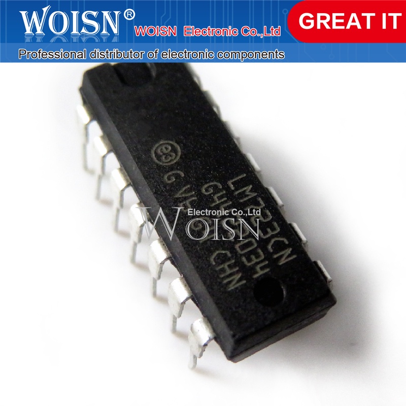10 Cái LM723CN LM723 DIP Adj. Thiết Bị Điều Chỉnh Điện Áp IC 2-37V 150mA