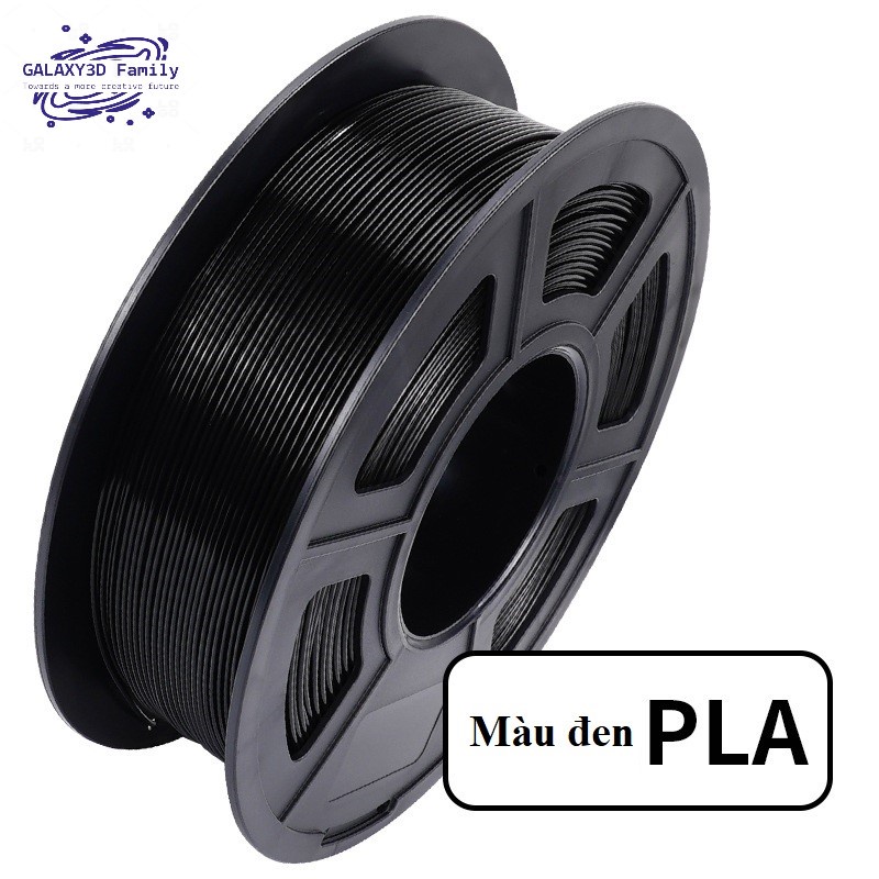 Cuộn nhựa in 3D 1.75mm - PLA 1kg thuần không pha (Loại 1)