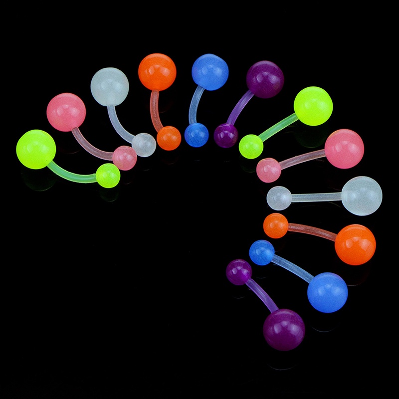 ### 1 Bộ Khuyên Rốn Dạ Quang Nhiều Kiểu Dáng