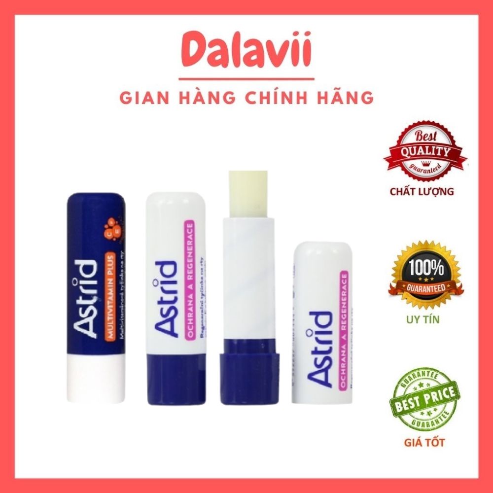 Son dưỡng môi mỡ hươu Astrid, son dưỡng không màu - Shop Dalavii