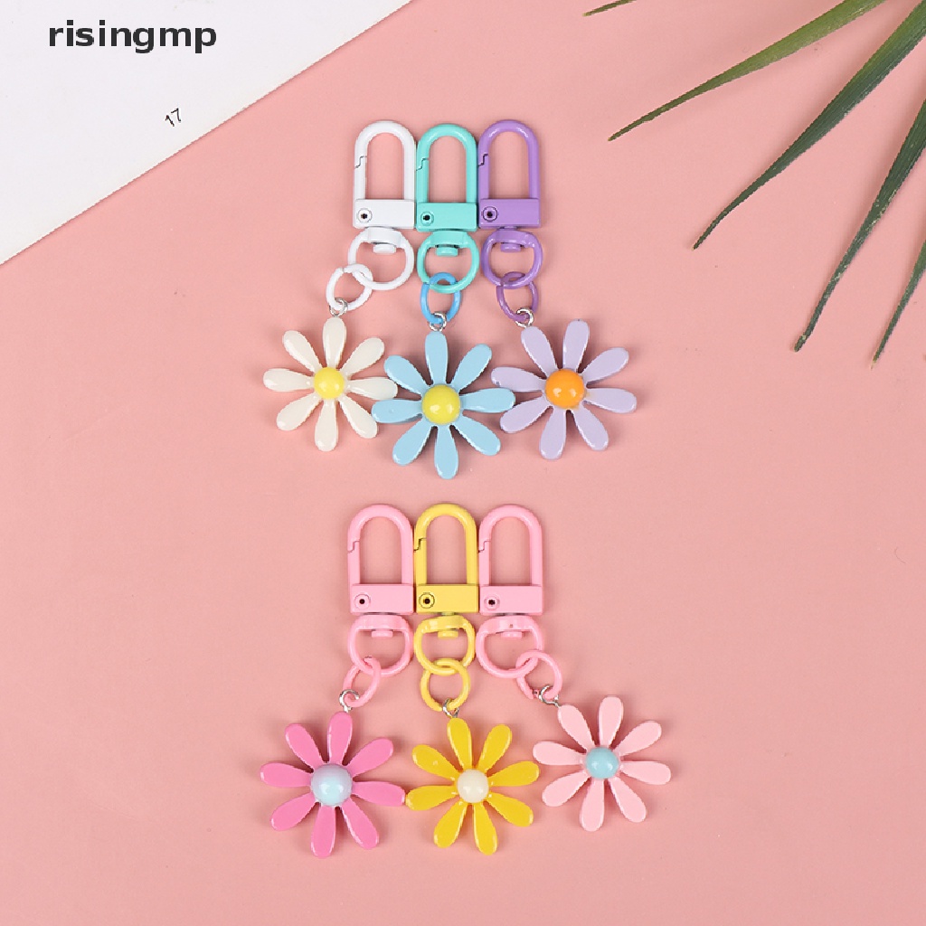 Móc Khóa / Túi / Tai Nghe Bằng Resin Họa Tiết Hoa Hoạt Hình ♨Hot