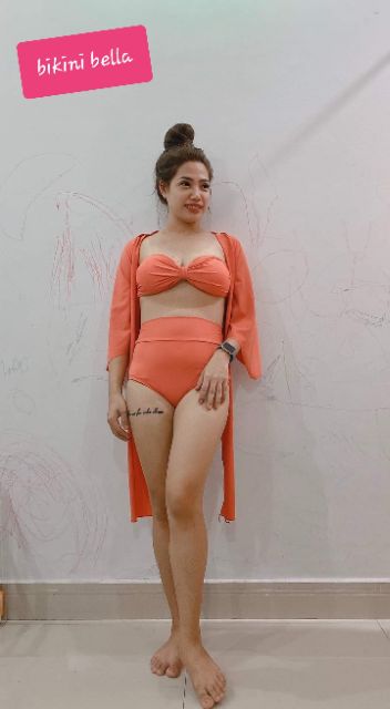 Combo bikini áo choàng