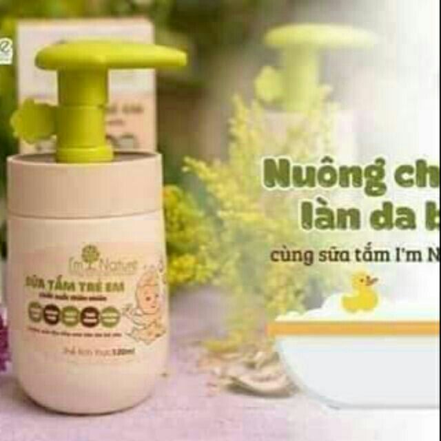 SỮA TẮM TRẺ 3M I'M NATURE