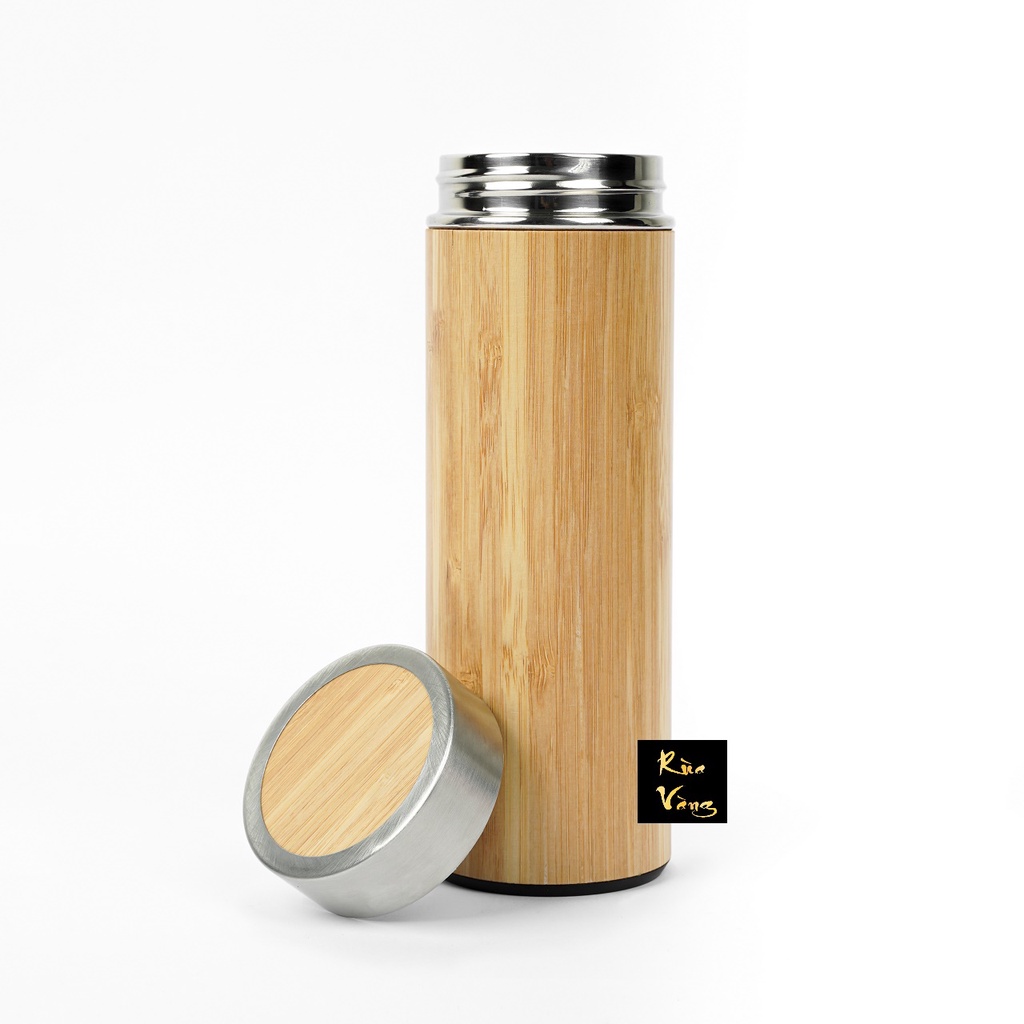 BÌNH GIỮ NHIỆT TRE 450ML AN TOÀN SỨC KHỎE & BẢO VỆ MÔI TRƯỜNG