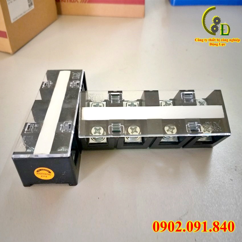 Cầu đấu chia dây điện 60A ✴️VIP✴️ domino điện 3 pha 4 pha