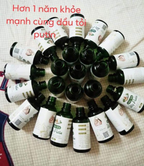 Combo 5 lọ dầu tỏi mẹ putin 30ml