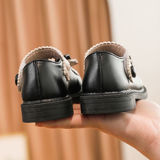 Giày Da Đế Mềm Phong Cách Hàn Quốc Thời Trang Mùa Xuân 2022 Cho Nữ