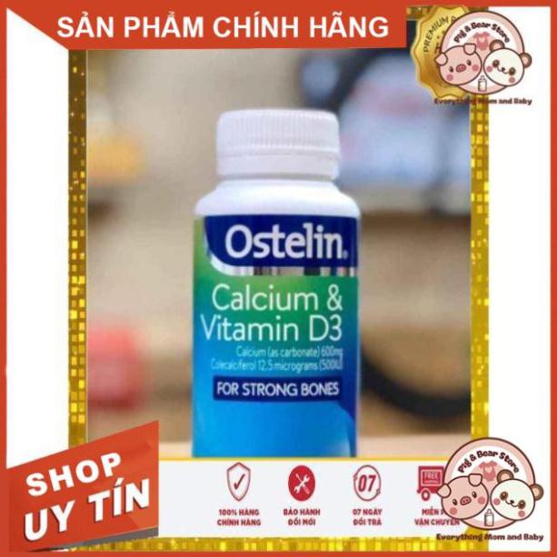 HOT (NEW + CHUẨN AIR) (NEW + CHUẨN AIR) Ostelin canxi và D3 cho mẹ Bầu 130 Viên Úc