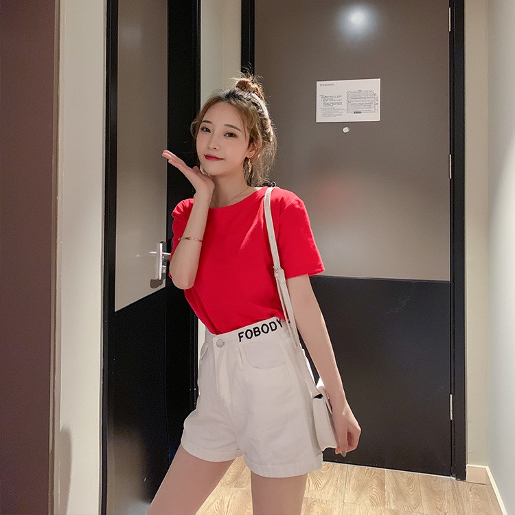 [SẴN] Quần shorts jean nữ Ulzzang Quảng Châu QNJ23
