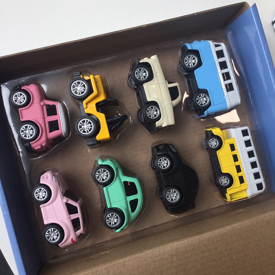 Bộ 8 ôTô Mô Hình Đồ Chơi Cho Bé Trai bằng sắt Minicar