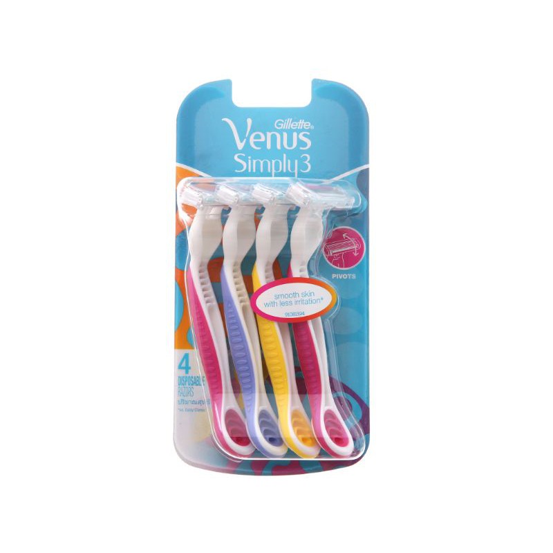 Bộ 4 cây dao cạo Gillette Venus Spa cho nữ