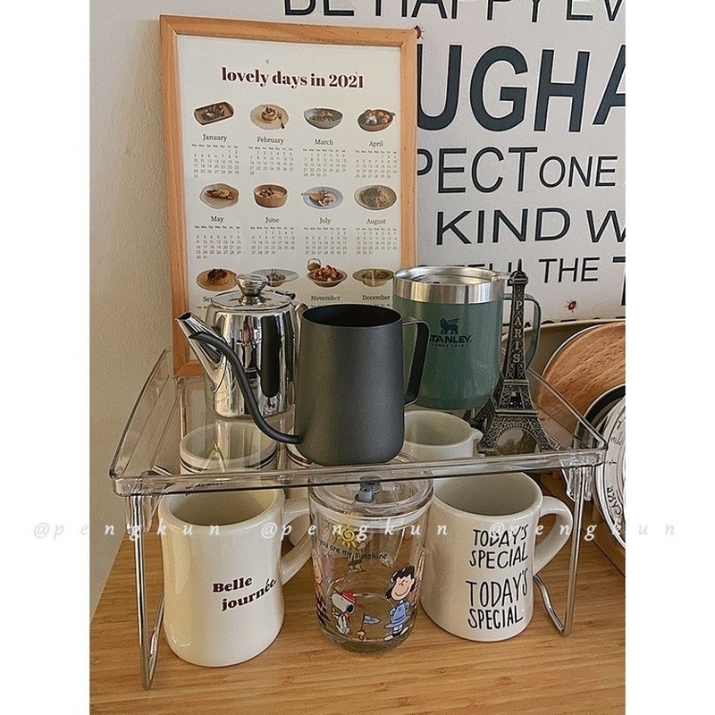 Kệ Để Mỹ Phẩm Trong Suốt Có Thể Gấp Gọn Tiện Dụng