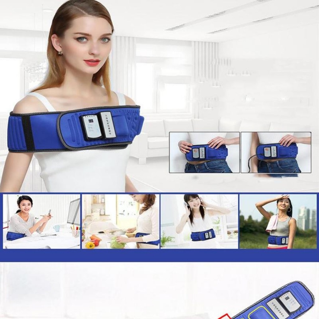 Đai Nịt Bụng Bằng Điện Massage Giảm Béo Toàn Thân X5