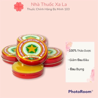 Cao sao vàng Dược TW3 - Hộp 3gr dùng khi đau bụng, nhức đầu, muỗi đốt