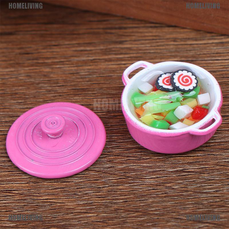 Nồi Súp Đồ Chơi Búp Bê Cỡ Nhỏ 1: 12