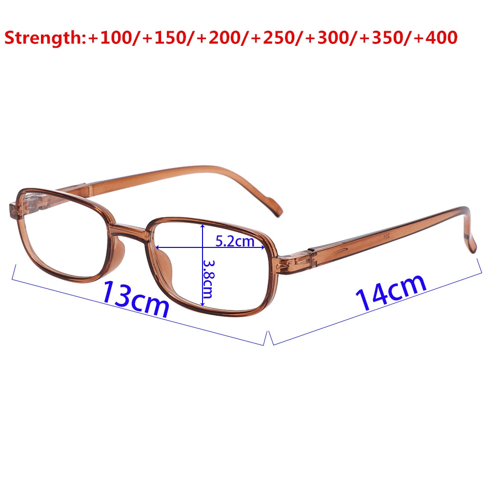 Kính Đọc Sách Chống Ánh Sáng Xanh+100~+ 400 Div