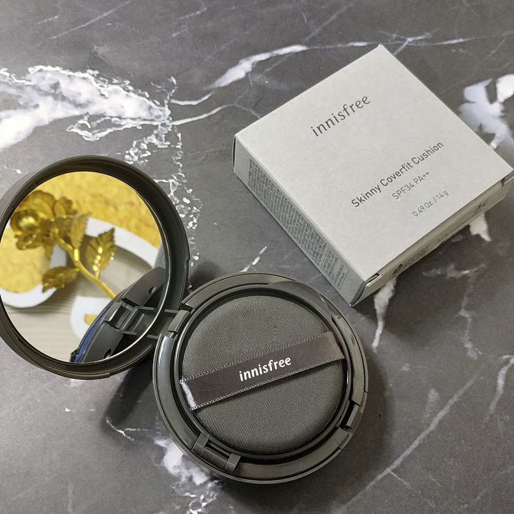 Phấn nước Innisfree Skinny Coverfit Cushion SPF34 PA++ - NO.21 | BigBuy360 - bigbuy360.vn