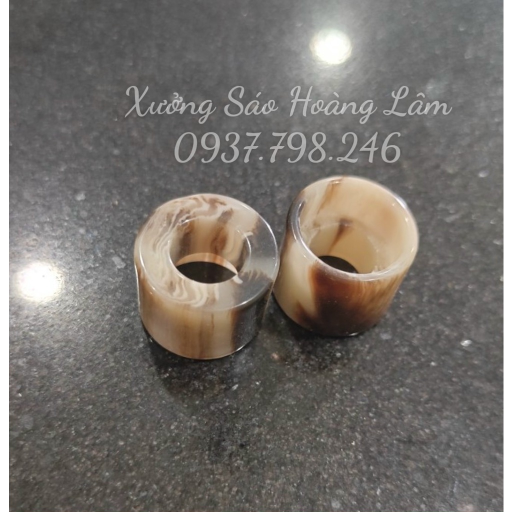 Đầu bọc sừng cho sáo trúc nhiều kích cỡ từ 17.5 mm đến 26mm bọc được tất cả các loại Tone sáo