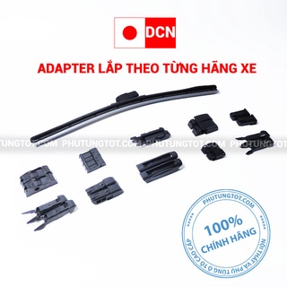 Gạt mưa ô tô dcn nhật bản hybrid chính hãng kèm chốt theo từng hãng xe ô tô - ảnh sản phẩm 3