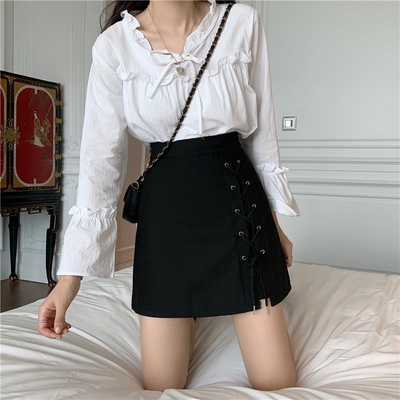 Chân Váy Dáng Chữ A Lưng Cao Thời Trang Cho Nữ | BigBuy360 - bigbuy360.vn
