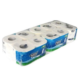 Lốc Giấy Cuộn Vệ Sinh Pulppy Chính Hãng (2 lớp 10 cuộn) - Khăn giấy đa năng cao cấp