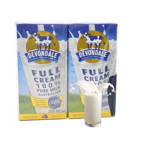 Sữa Tiệt Trùng Devondale Full Cream Lốc 4 X 200Ml