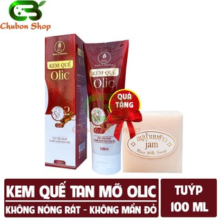 Kem Tan Mỡ Olic ⚡FREESHIP⚡ Kem Quế Olic Giảm Mỡ Bụng Siêu Tốc, Không Cần Tập Luyện