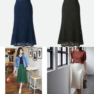 Chân váy ren uniqlo Nhật chính hãng giá sale