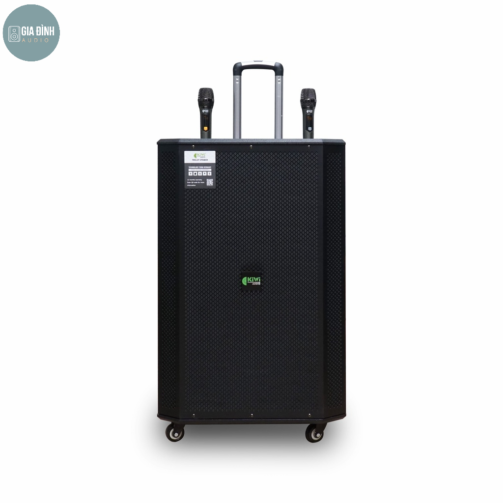 Loa kéo karaoke Kiwi K6018, Bass 50, Công suất lớn 1000W - Chính hãng