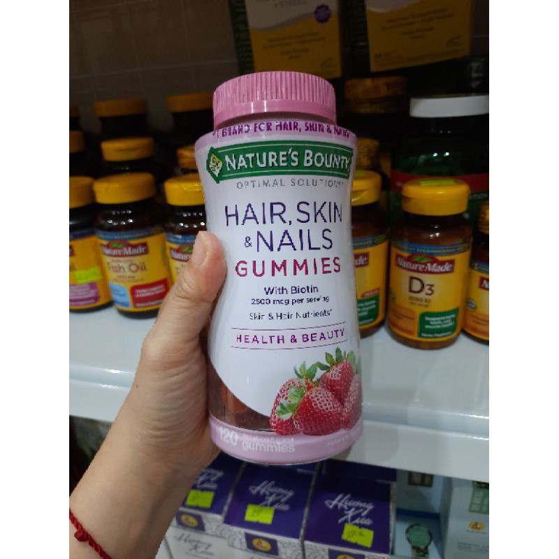 Hair skin & Nail Gummies hộp 80 Viên
