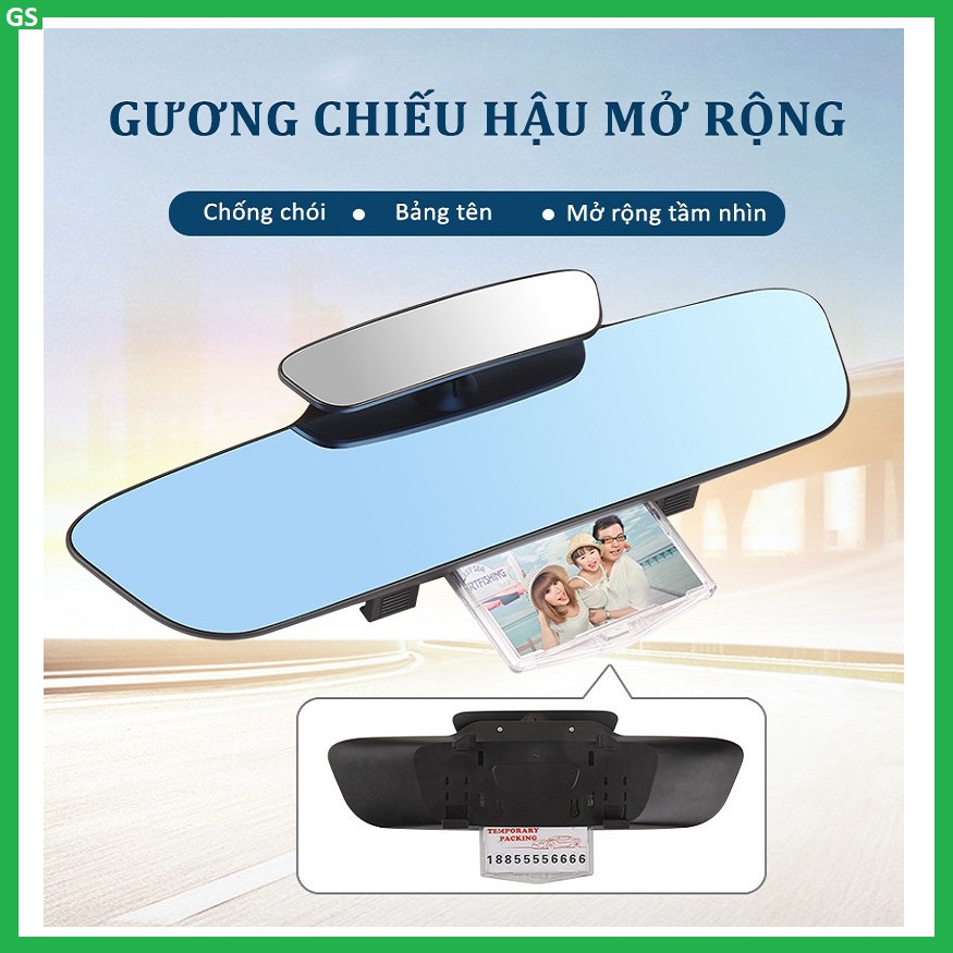 Gương chiếu hậu ô tô giúp mở rộng tầm nhìn I Kính chiếu hậu đa năng chống điểm mù cho ô tô