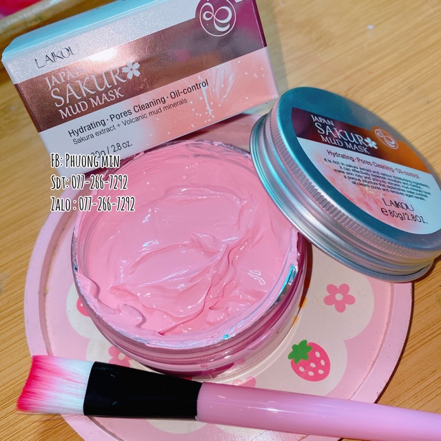 MẶT NẠ BÙN KHOÁNG HOA ANH ĐÀO🌸