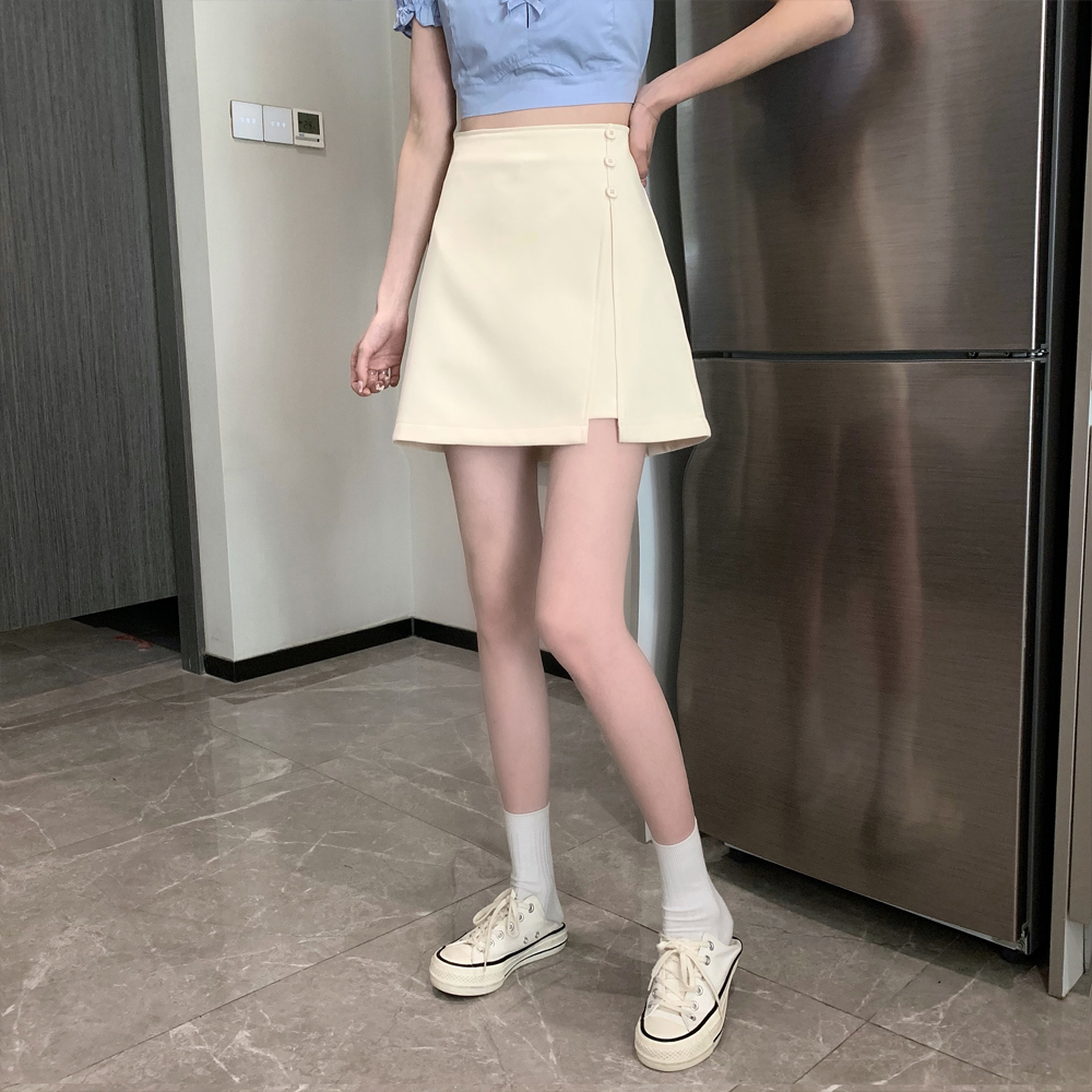 Chân váy chữ A eo cao dáng ngắn thiết kế quyến rũ trẻ trung hợp thời trang | BigBuy360 - bigbuy360.vn