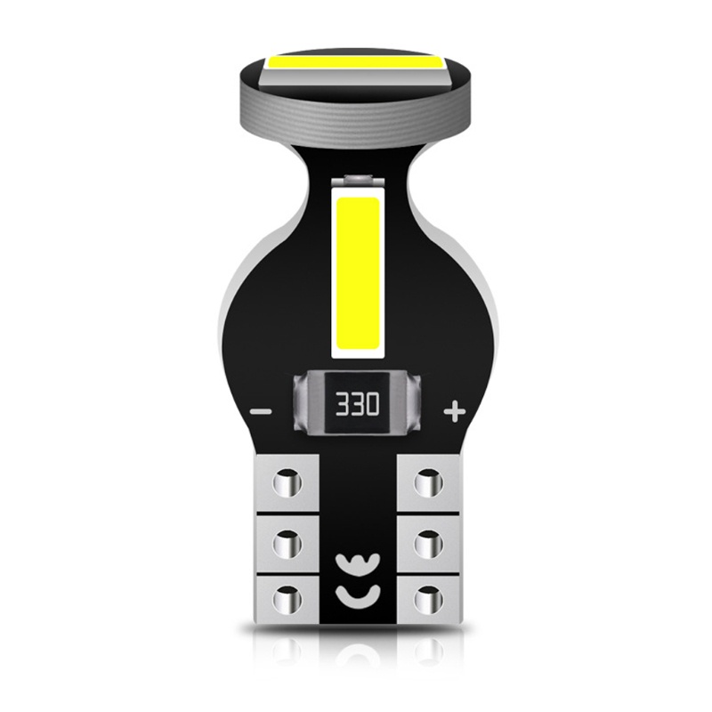 Set 10 Đèn LED 7020 T10 W5W Gắn Biển Số Xe Hơi SUV Trailer