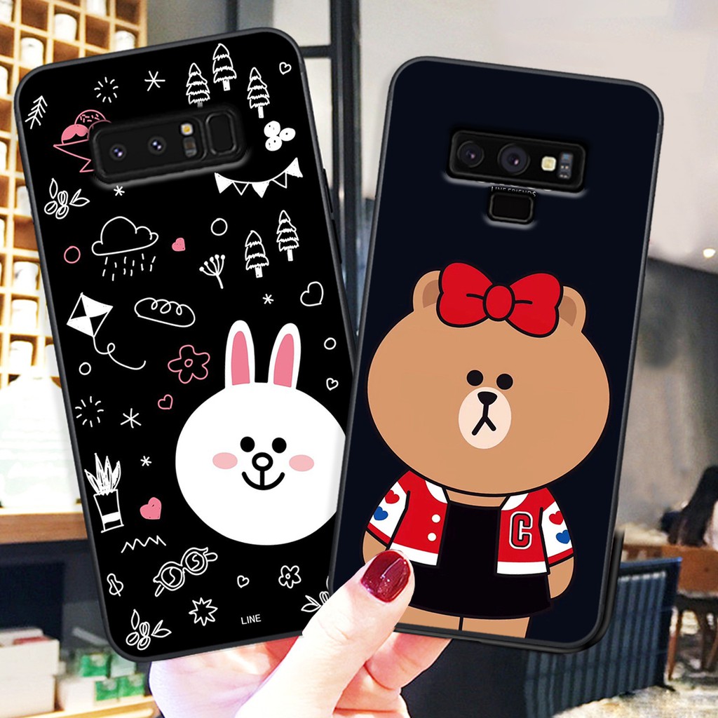 Ốp lưng điện thoại Samsung Galaxy NOTE 8 - NOTE 9 in hình gấu brown bear- Doremistorevn | BigBuy360 - bigbuy360.vn