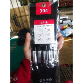 Đũa inox 304 cao cấp Hàn Quốc(Set 5 đôi