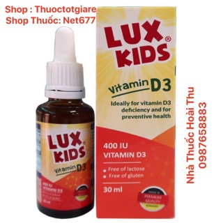 Luxkids Vitamin D3 - Nhập Khẩu Chính Hãng Đức