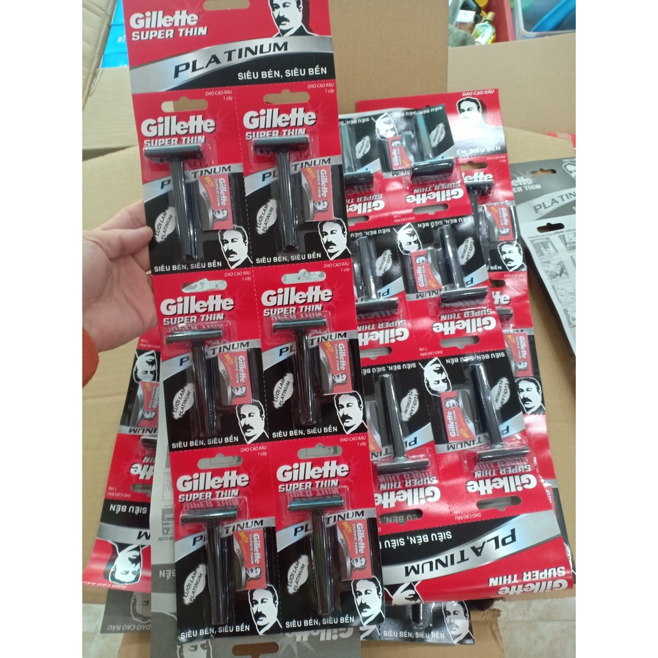 Bàn Cạo râu Gillette Tặng Kèm 1 Lưỡi.