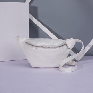 Túi đeo chéo dáng bao tử nam nữ, Túi da đeo chéo, đeo bụng da PU cao cấp