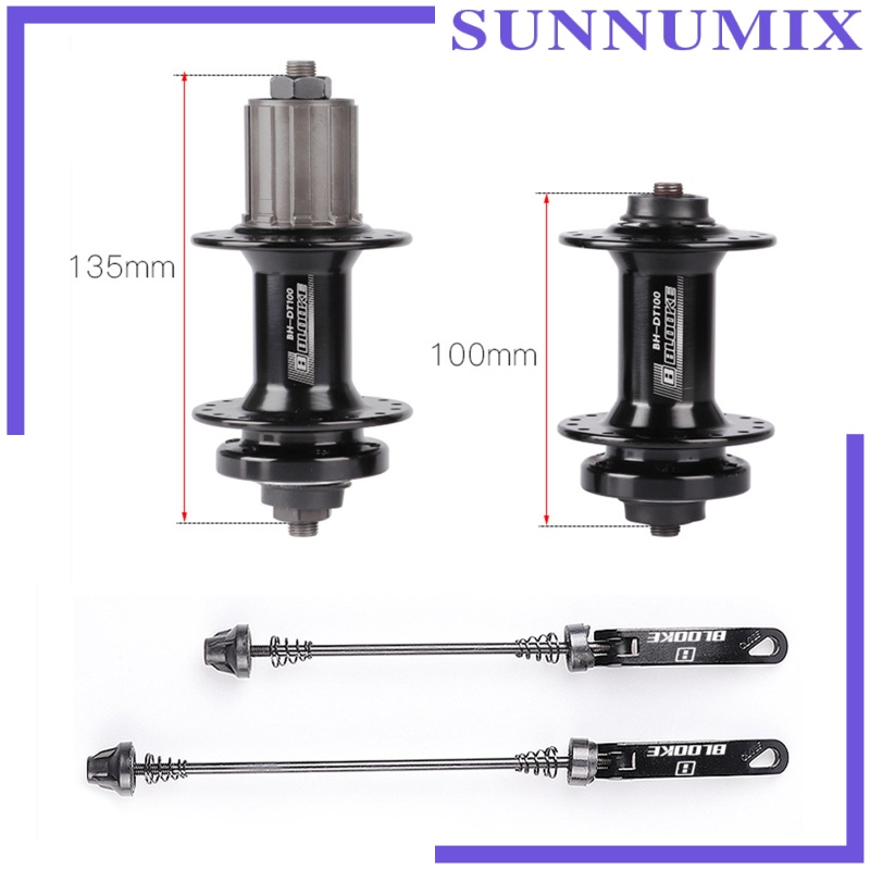 Bộ Trục Đĩa Trước Và Sau 32 Lỗ Cho Xe Đạp Leo Núi 7 / 8 / 9 / 10 / 11