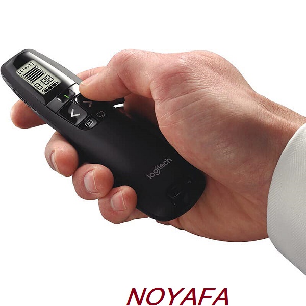 Bút trình chiếu, bút chỉ Slide R800 Logitech laze màu xanh, đỏ tùy chọn cao cấp