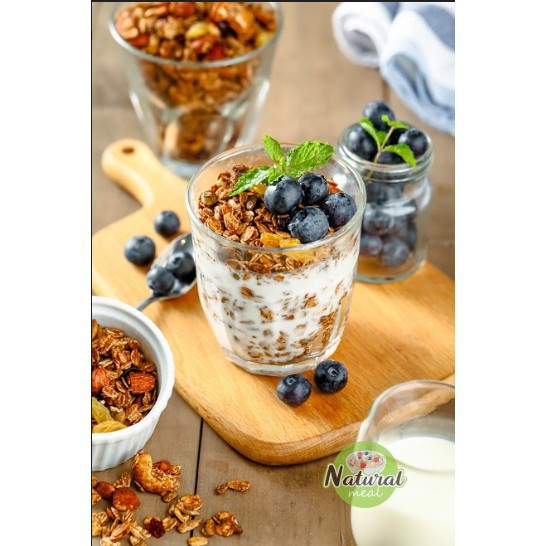 Ngũ cốc ăn kiêng nguyên vị, ngũ cốc giảm cân Granola gói 250g - B02 | BigBuy360 - bigbuy360.vn