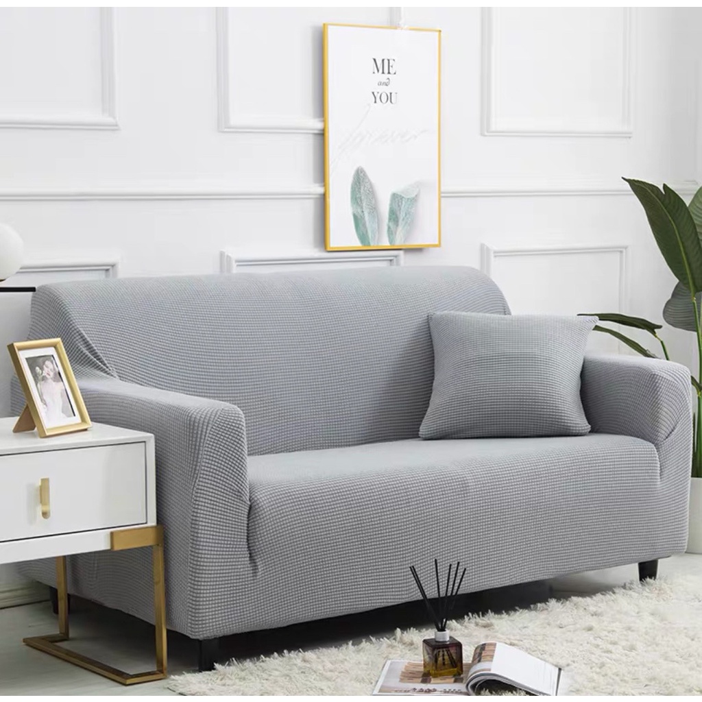 Drap bọc ghế sofa nhung gân