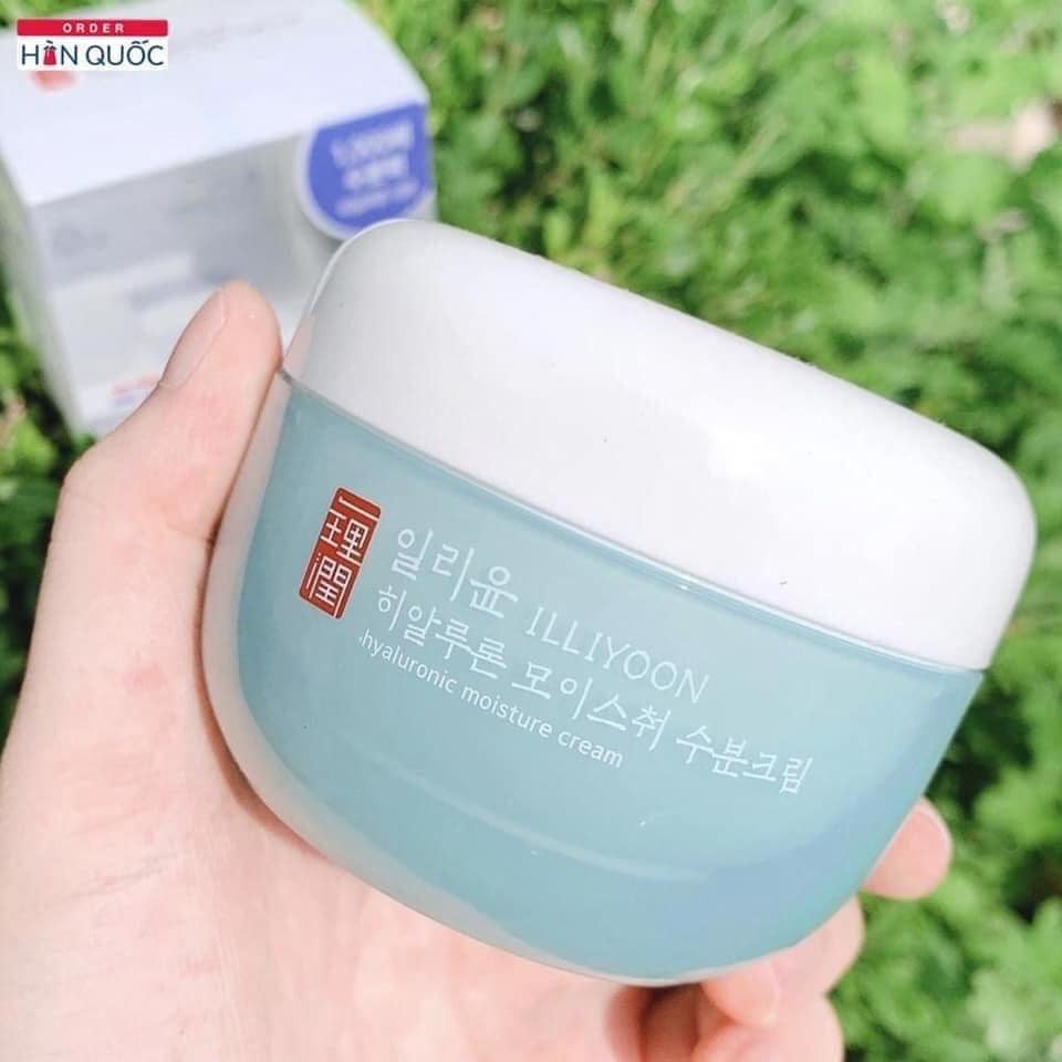 [Hàng trả order, không có dư] Kem dưỡng ẩm Illiyoon Hyaluronic Moisture Cream 100ml