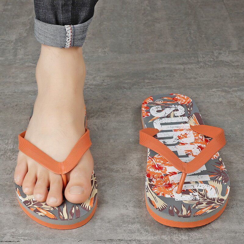 Dép Xỏ Ngón Đi Biển Nhẹ Nhàng Bền Bỉ Thời Trang Cho Nam / sandal / selipar lelaki / sandal lelaki