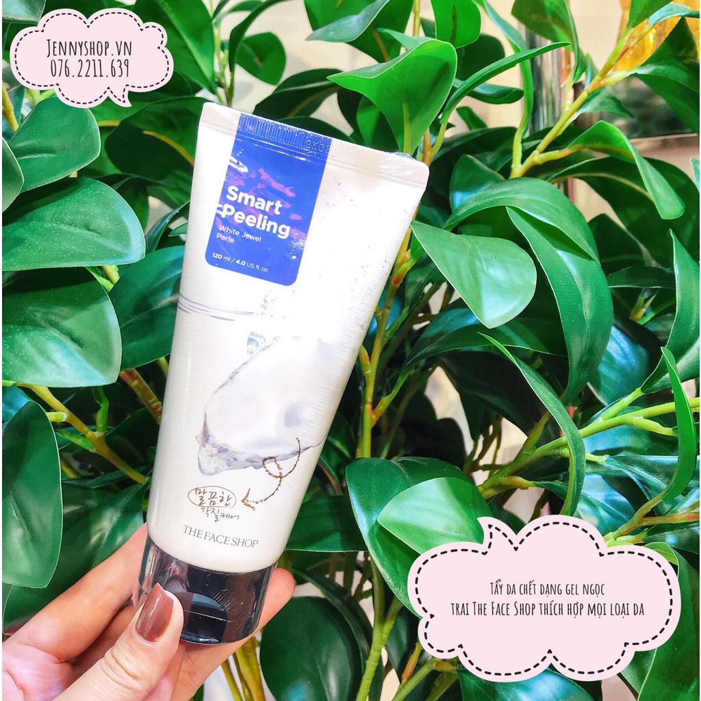 Tẩy Da Chết Smart Peeling White Jewel The Face Shop