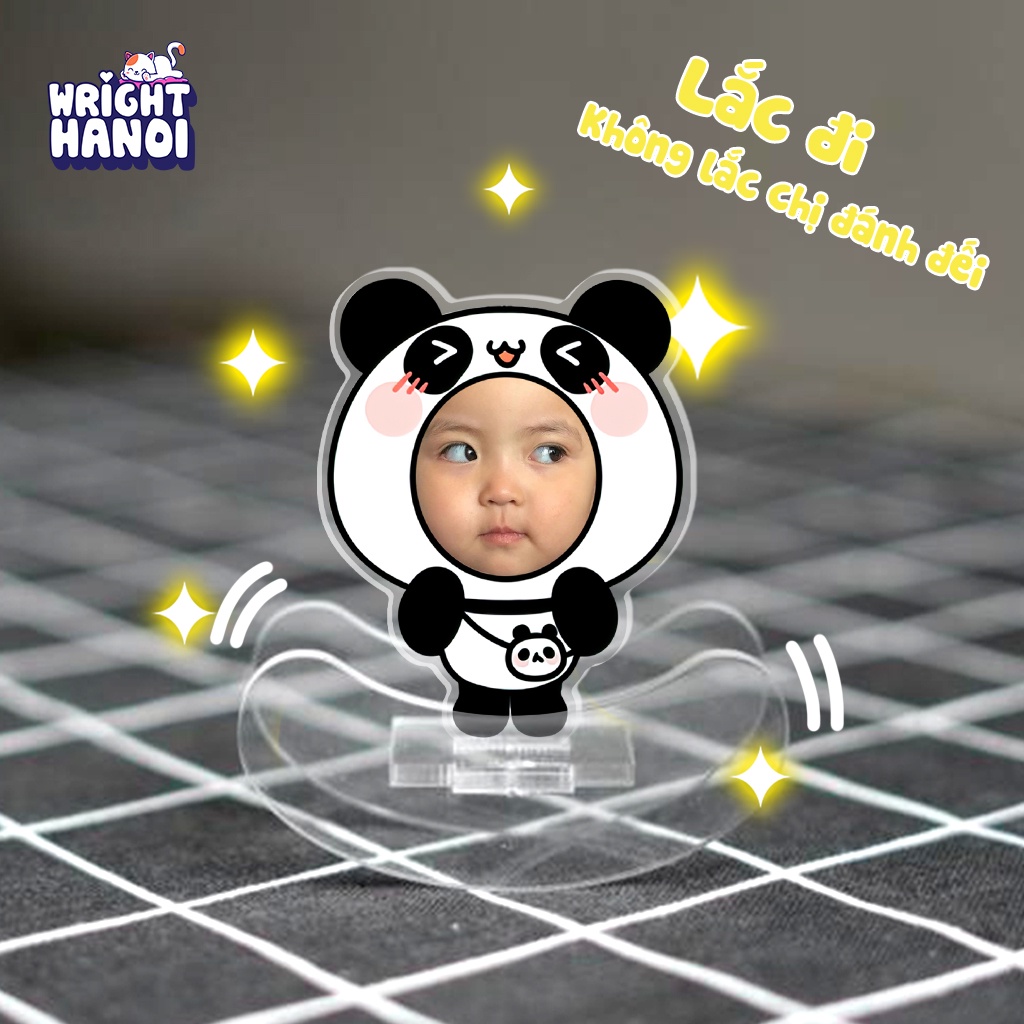 Mô hình standee lắc lư chibi đáng yêu in theo yêu cầu