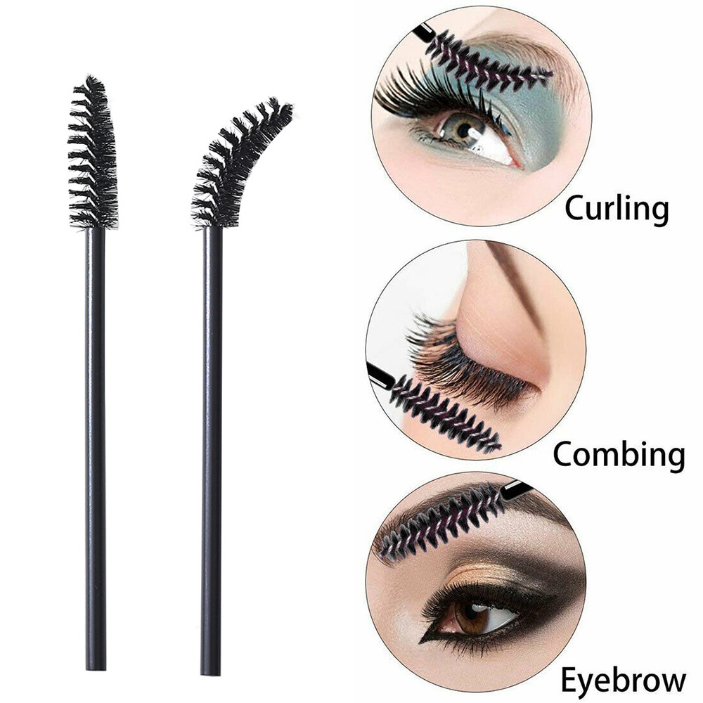 Set 50 Cọ Chải Lông Mi/Lông Mày Dùng Một Lần Tiện Dụng